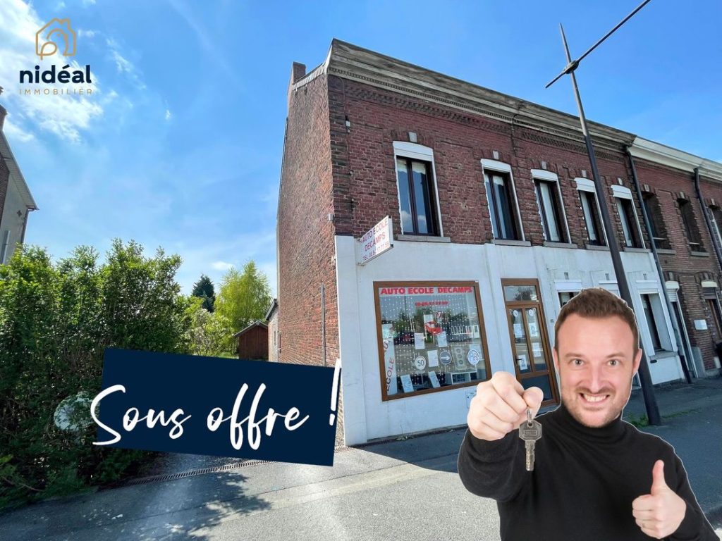 local commercial appartement maison rousies